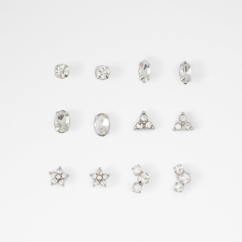 Aldo Silver-Clear Multi Fashion Oleratha