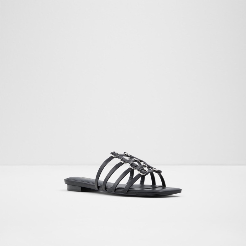 Black Fashion Aldo Oculla Flat Sandals