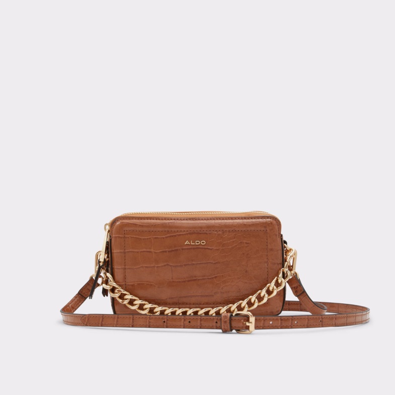 Lunia Cross Body Bag Cognac Aldo Fashion
