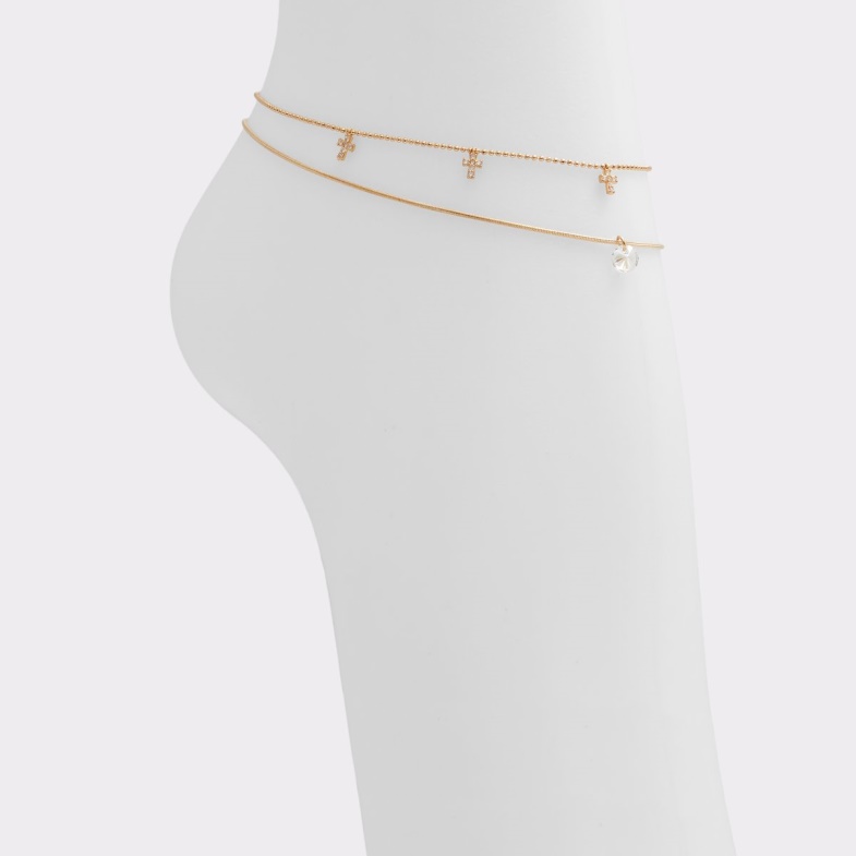 Fashion Gold-Clear Multi Aldo Balisa Anklet