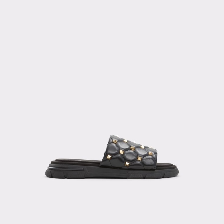 Aldo Fashion Black Synthetic Patent Cuciro