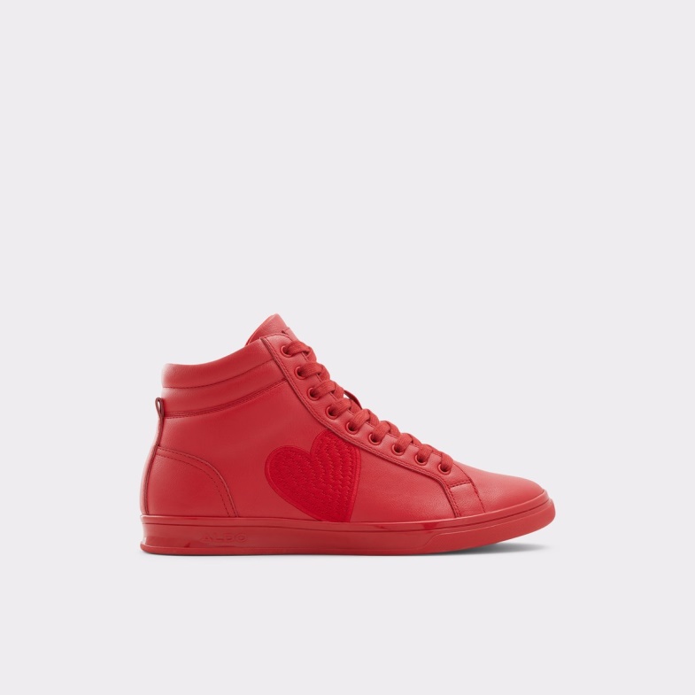 Aldo Cupido High Top Sneaker Red Fashion