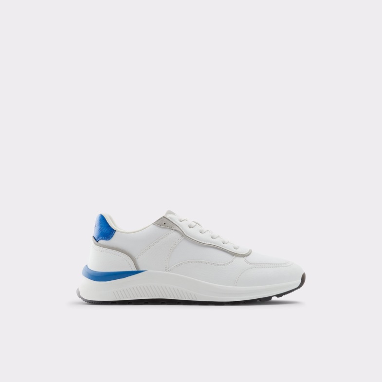 Aldo White Fashion Cypher Low Top Sneaker