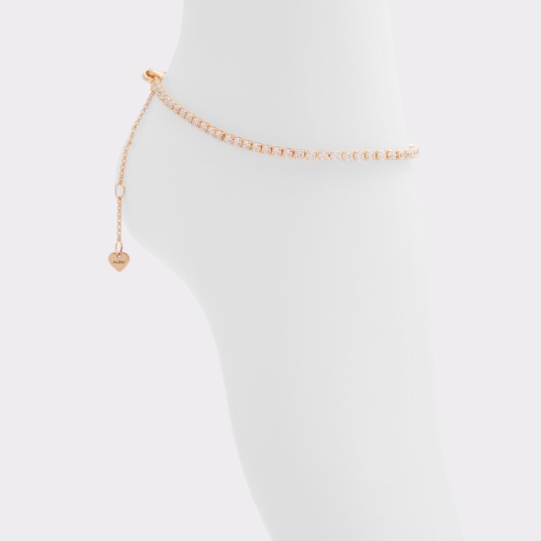 Fashion Aldo Gold-Clear Multi Darmeraa Anklet