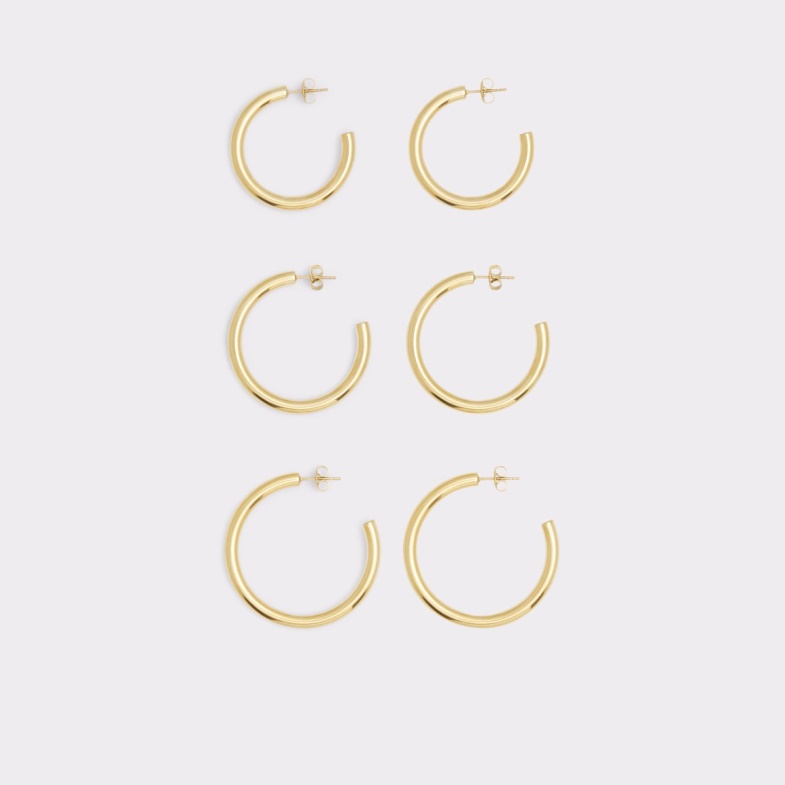 Aldo Last Chance Goldihoop Earrings Gold Fashion