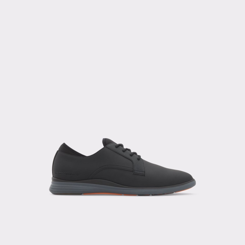 Aldo Fashion Black Synthetic Rubber Intercity Oxford Shoe