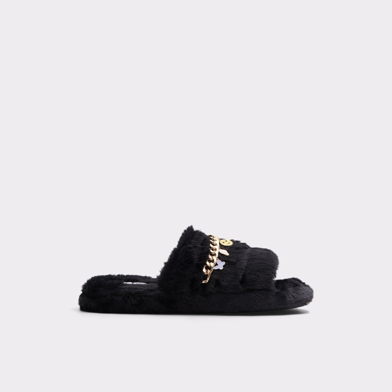Black-Gold Multi Jennanalia Slippers Fashion Aldo