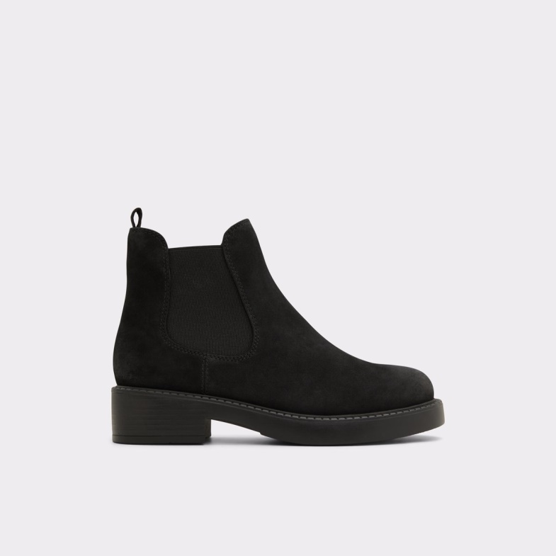 Black Leather Nubuck