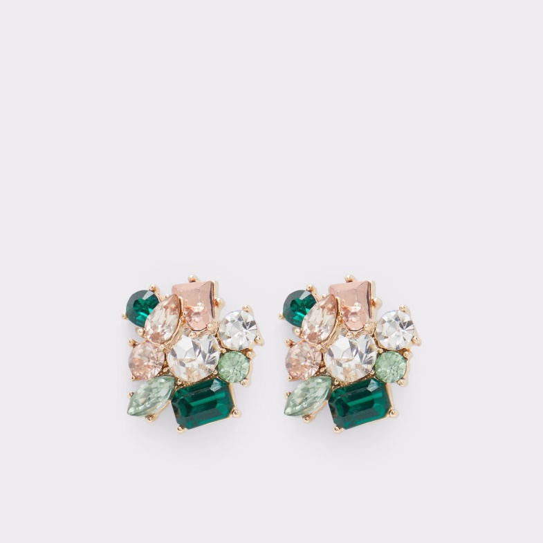 Last Chance Minimalamoco Earrings Aldo Fashion Green
