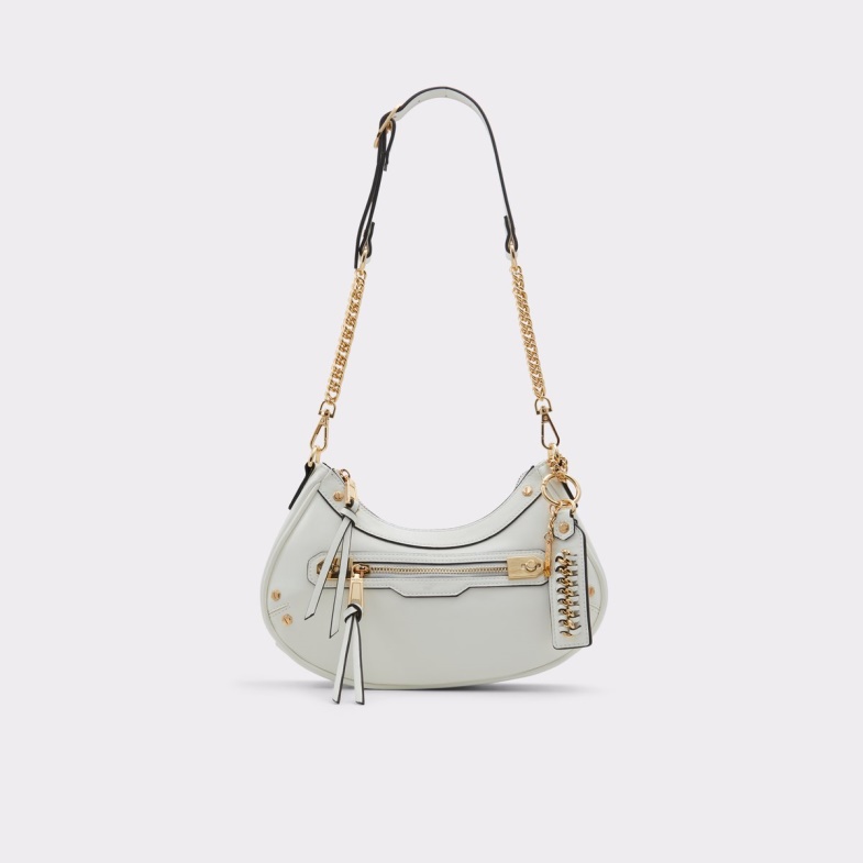 Aldo Fashion White Mottyx Shoulder Bag