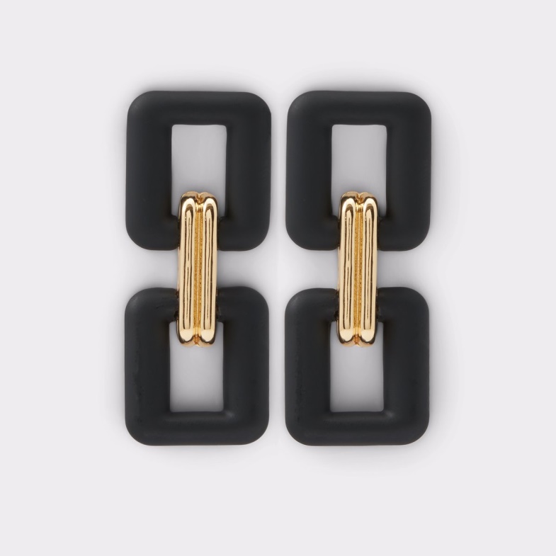 Black-Gold Multi New Arrival Nalah Earrings Aldo Fashion