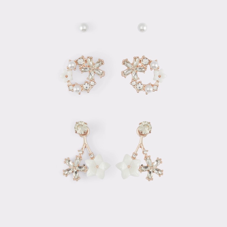 Fashion Rose Gold Last Chance Pinak Earrings Aldo