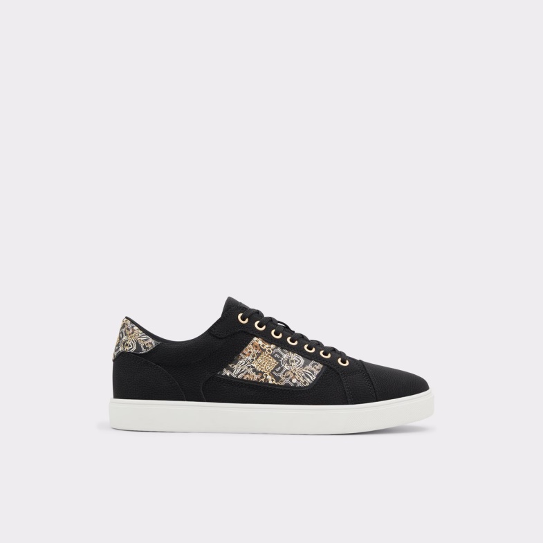 Aldo Fashion Black Popstep High Top Sneaker Cup Sole