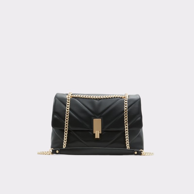 Black Synthetic Crinkle