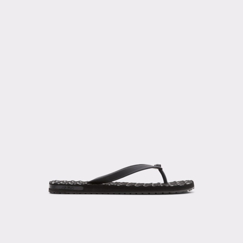 Aldo Rickle Flip Flops Black Fashion