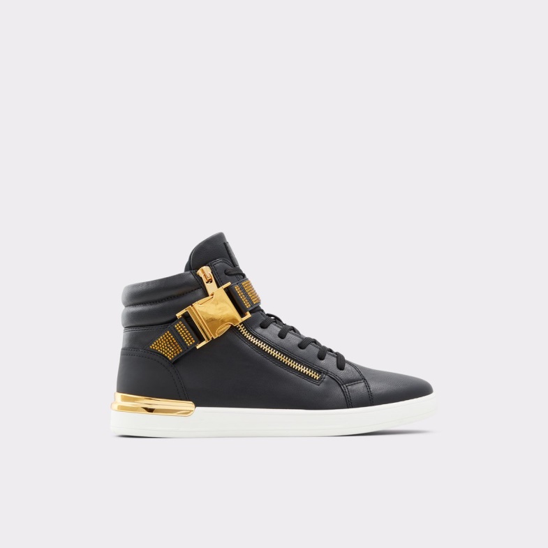 Black Aldo Fashion Roger High Top Sneaker