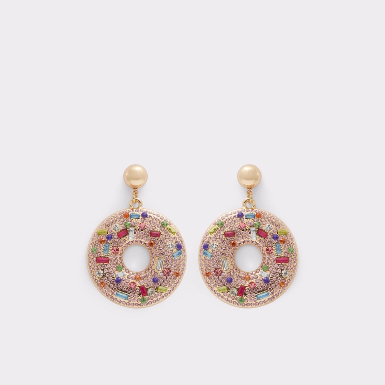 Aldo Last Chance Sprinkkles Statement Earrings Light Pink Fashion