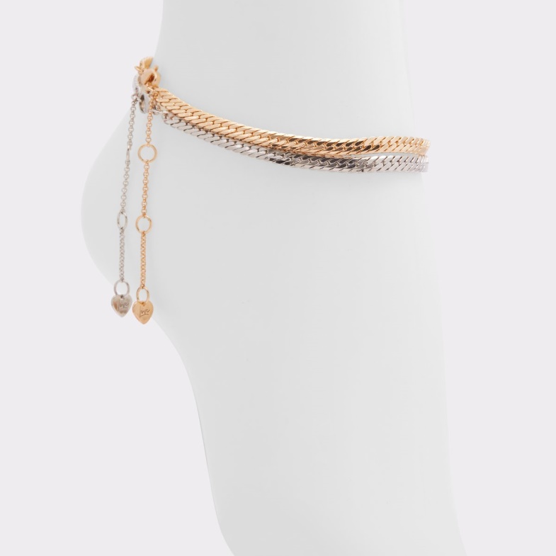 Fashion Metallic Multi Aldo Taellana Anklet