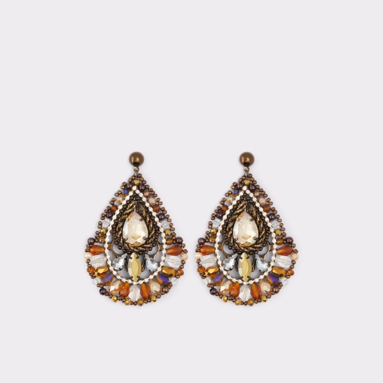 Aldo Fashion Online Exclusive Toama Pendant Earrings Light Brown