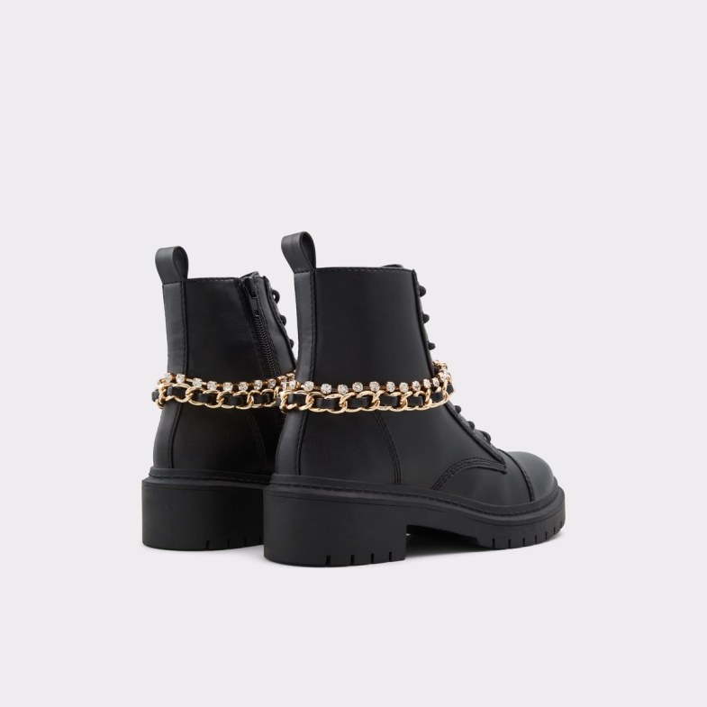 Umardodan Shoe Accessory Aldo Fashion Black-Gold Multi