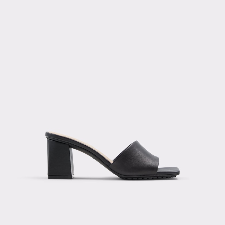 Fashion Aldo Velalith High Heel Sandal Block Heel Black