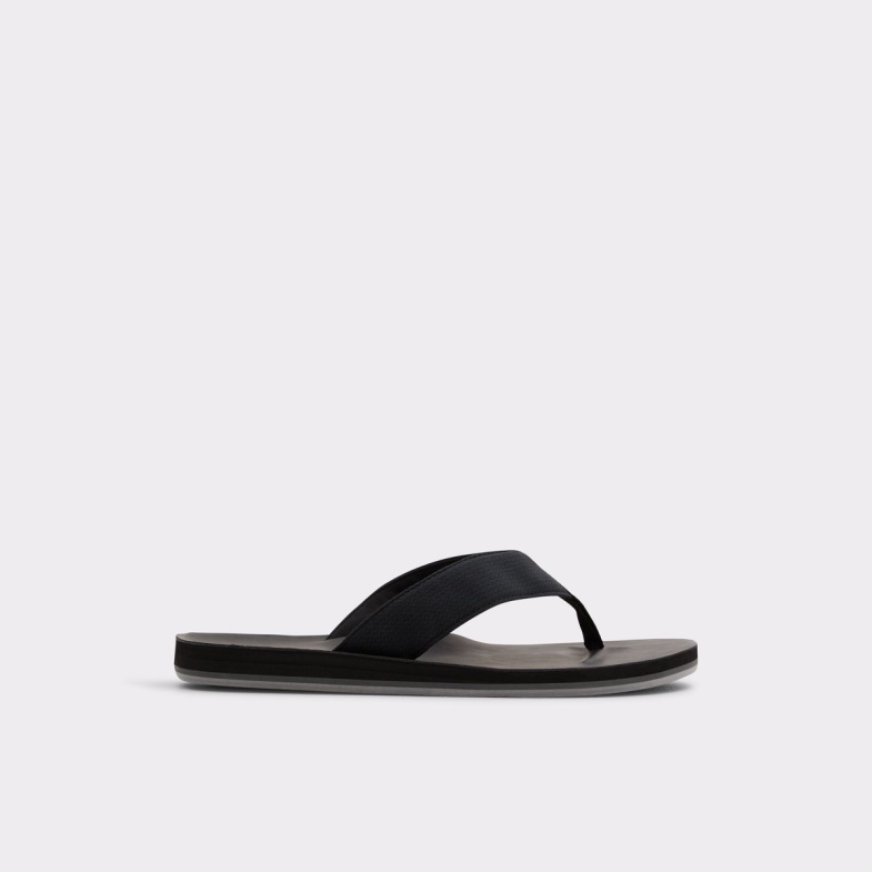 Black Aldo Fashion Weallere Flip Flop