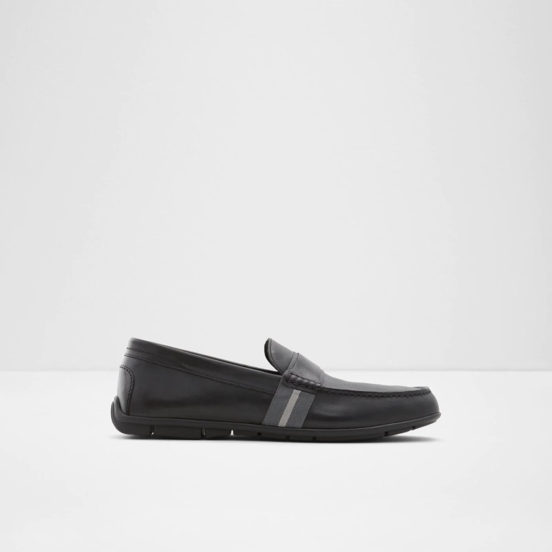 Aldo Damianflex Loafers Slip On Black Fashion