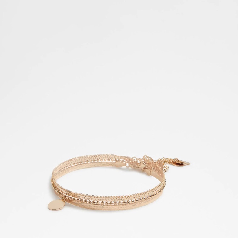Aldo Gold Fashion Frigodda Anklets