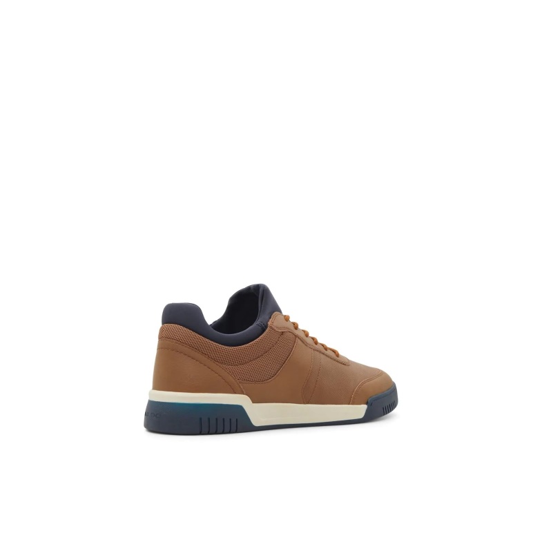Aldo Khristopher Low Top Sneakers Lace Up Brown Fashion
