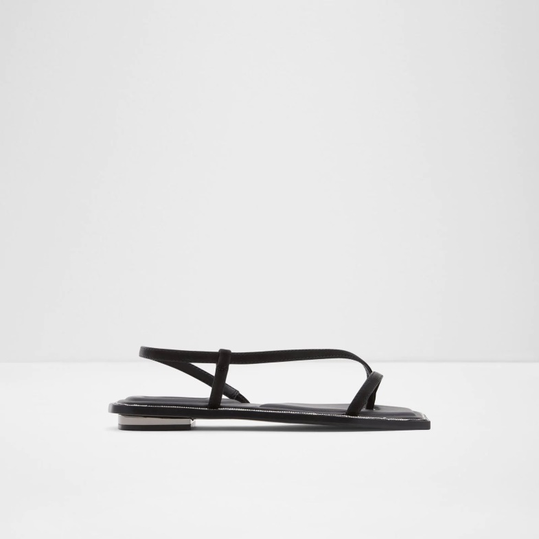 Amalle Flat Sandals Black Aldo Fashion