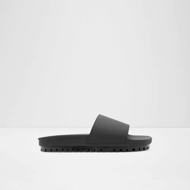 Black Fashion Aldo Mazaro Slide Sandals