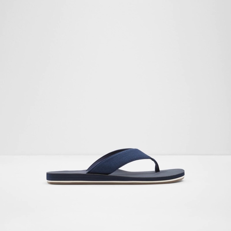 Fashion Aldo Blue Weallere Flip Flops