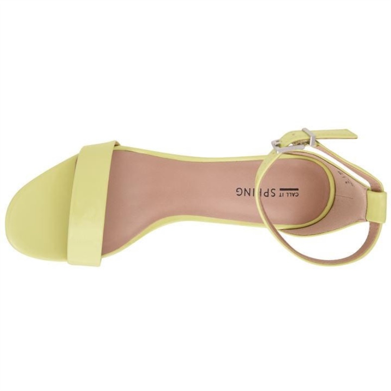 Aldo Ahlberg Heeled Sandals Ladies Fashion Aldo Light Green
