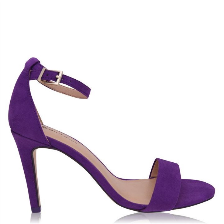 Aldo Ahlberg Heeled Sandals Ladies Fashion Purple Aldo