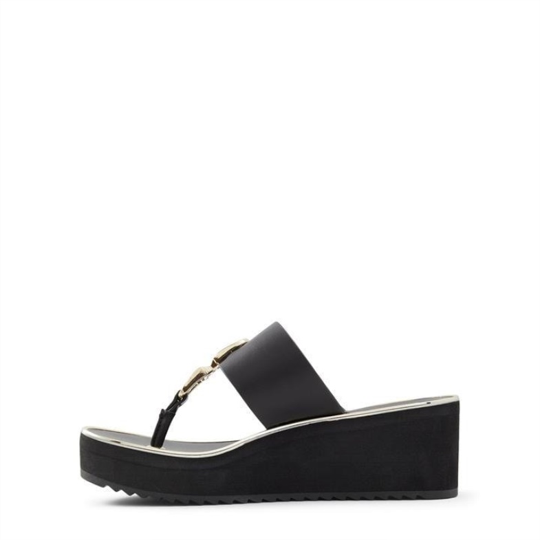 Aldo Aldo Toea T-Bar Sandals Black Fashion