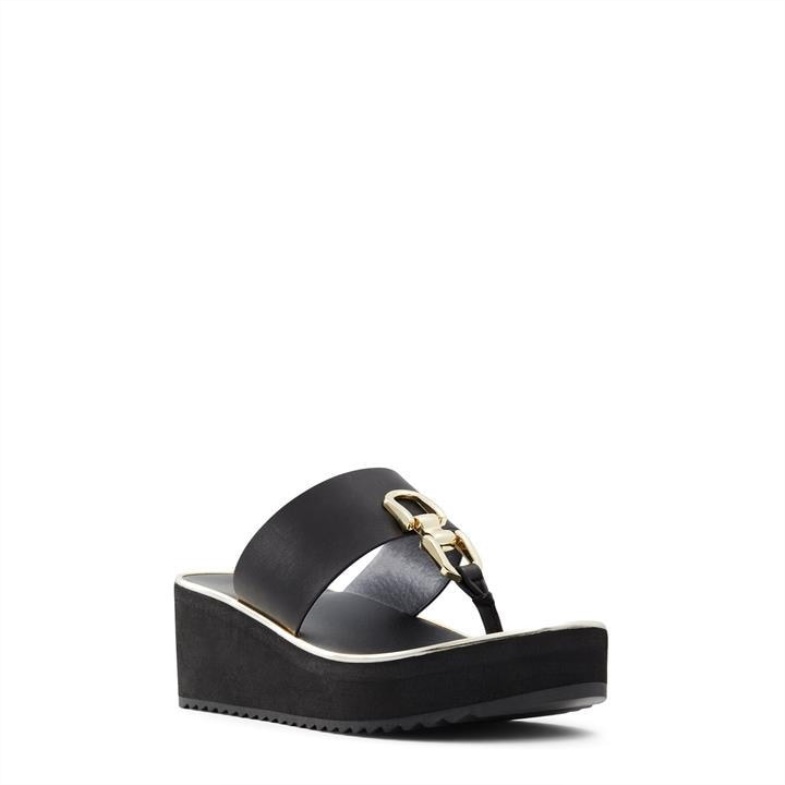 Aldo Aldo Toea T-Bar Sandals Black Fashion