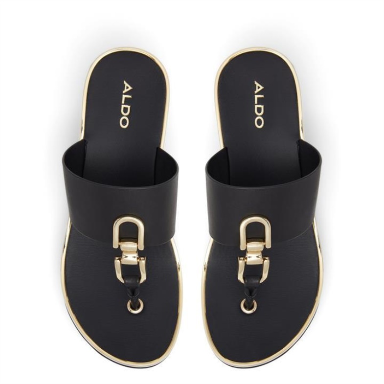 Aldo Aldo Toea T-Bar Sandals Black Fashion