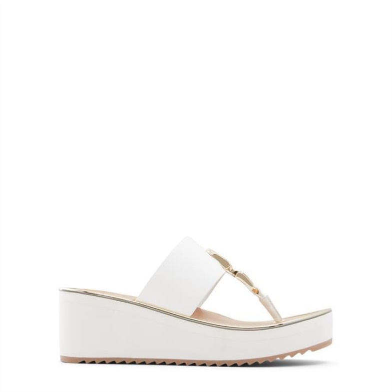Aldo Fashion Other White Aldo Toea T-Bar Sandals