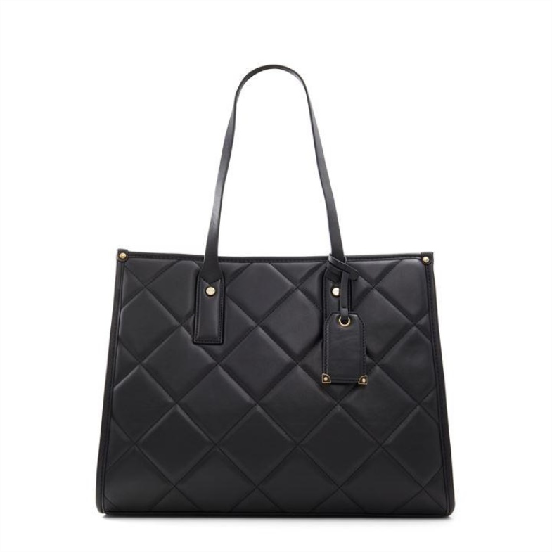 Aldo Parpag Tote Bag Jet Black Aldo Fashion