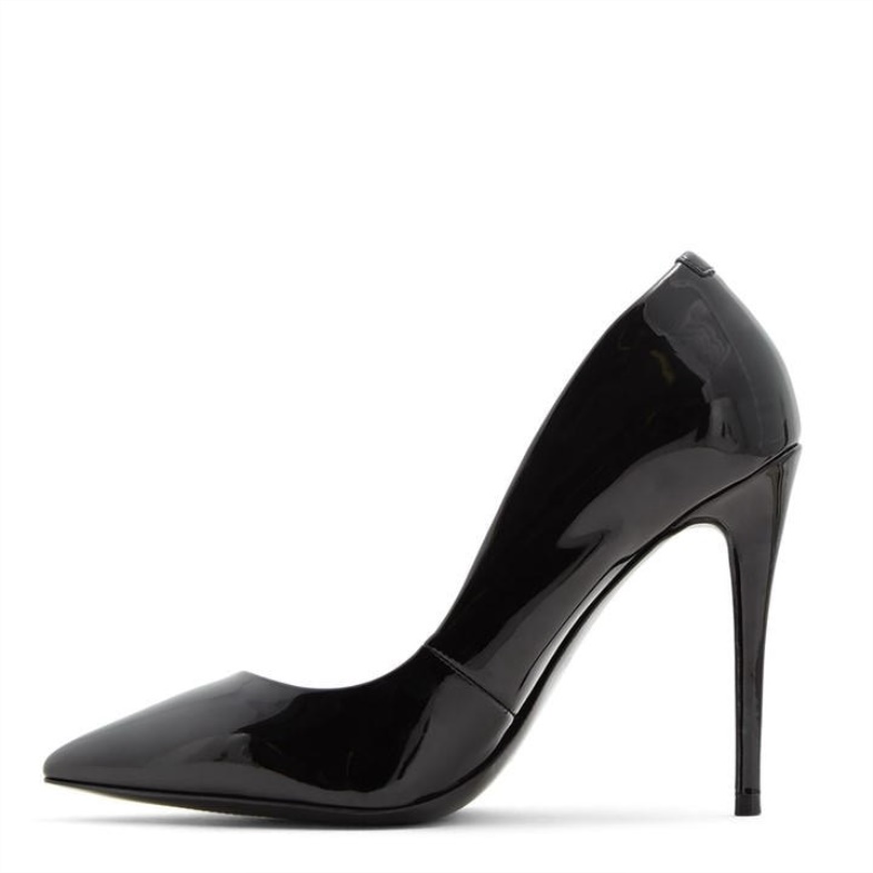 Black Aldo Stessy Heels Fashion Aldo