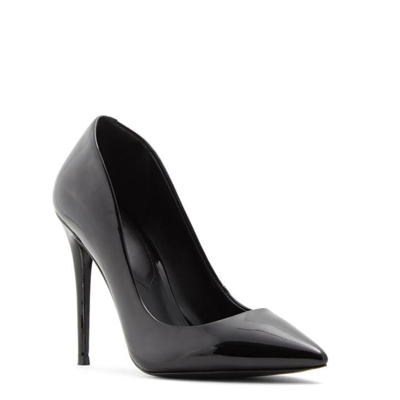Black Aldo Stessy Heels Fashion Aldo