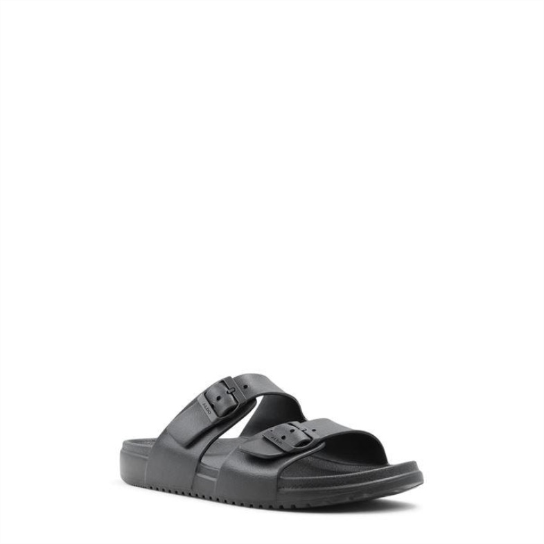 Fashion Aldo Aldo Hideo Flat Sandals Black