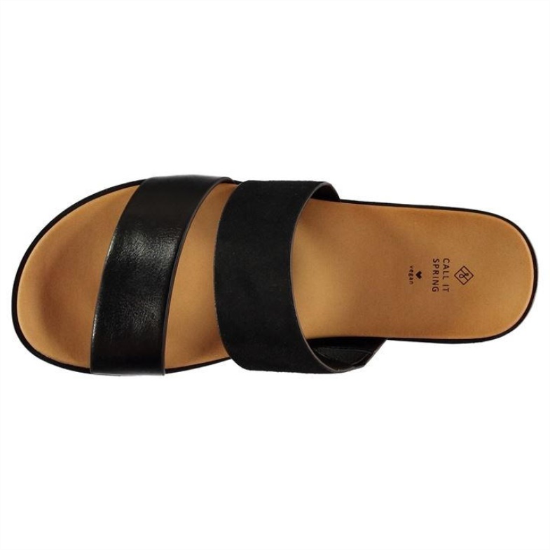 Fashion Aldo Aldo Kestell Flat Sandals Ladies Black