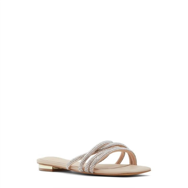 Fashion Beige Aldo Aldo Rossie Flat Sandals