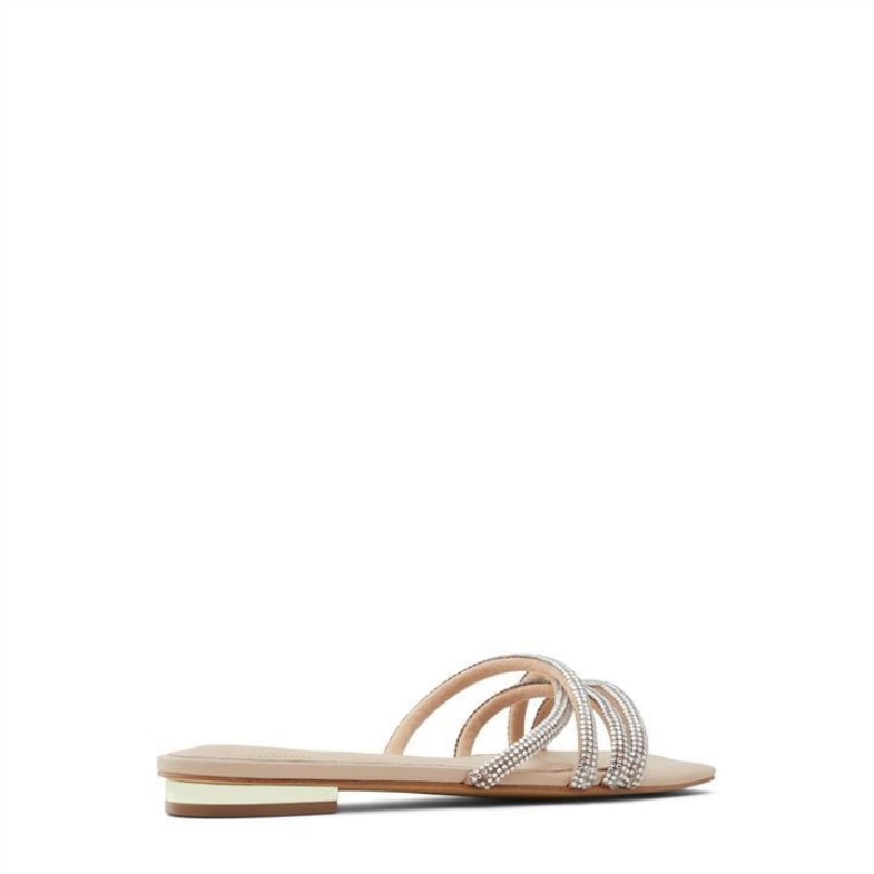 Fashion Beige Aldo Aldo Rossie Flat Sandals