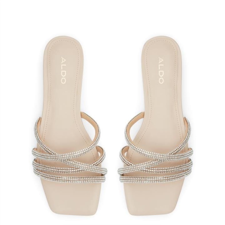 Fashion Beige Aldo Aldo Rossie Flat Sandals