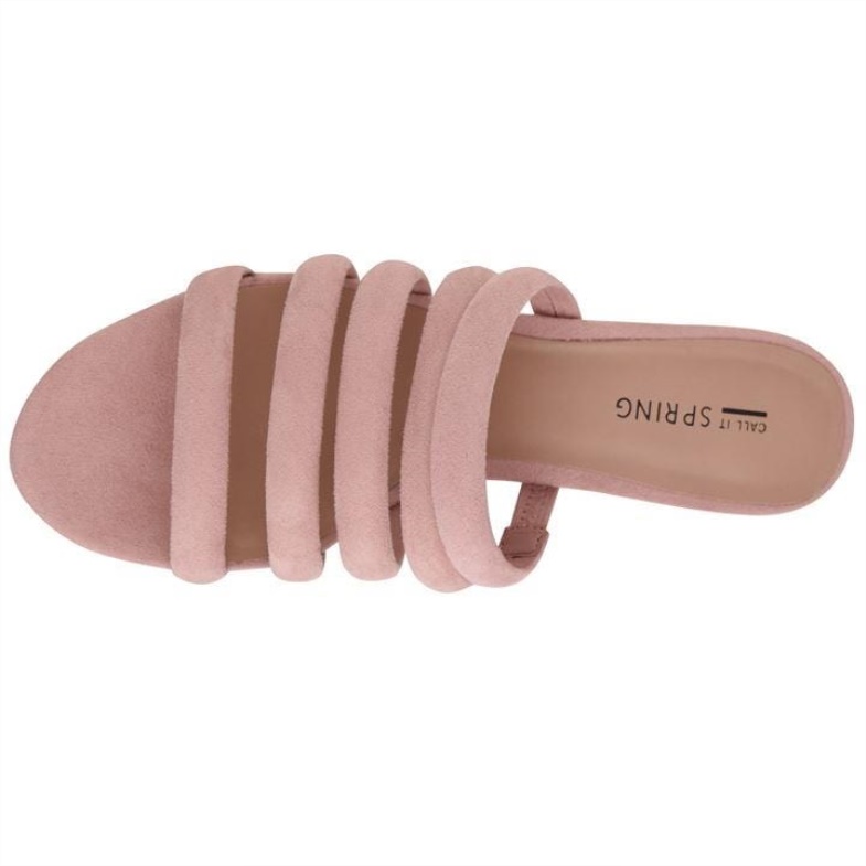 Other Pink Aldo Etoclya Heeled Sandals Womens Aldo Fashion