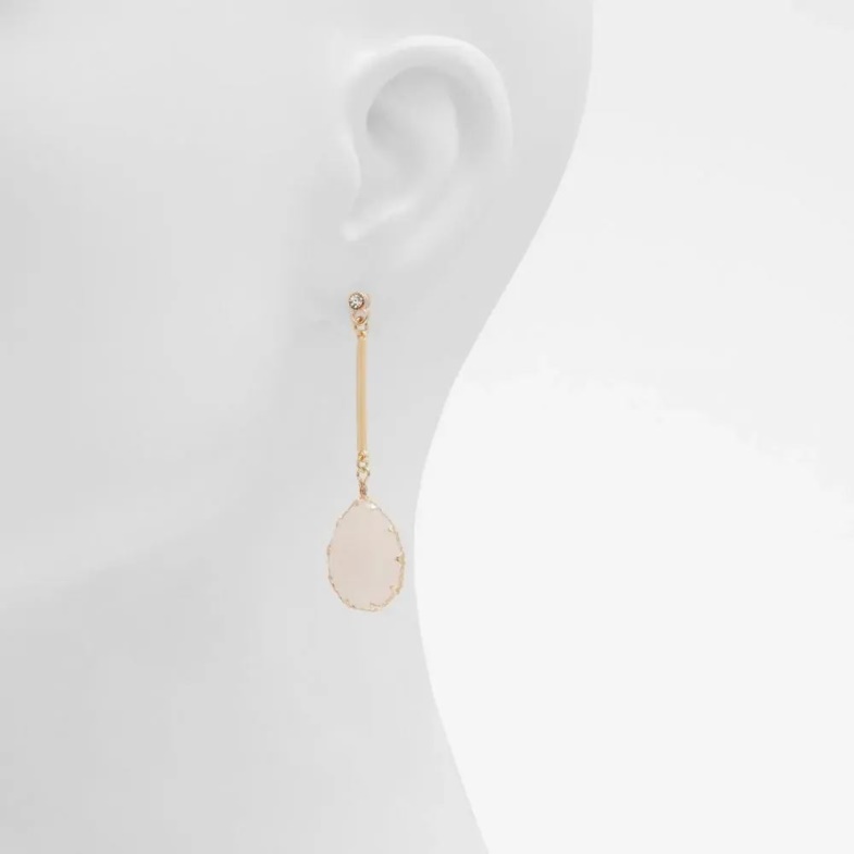 Aldo Caress Women's Accessories Earrings Light Pink Fashion