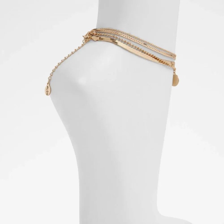 Fashion Aldo Gold Frigodda Women's Accessories Anklet