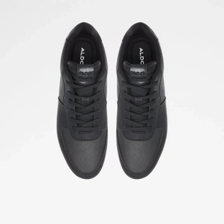 Aldo Kion Men's Low Top Sneaker Black Fashion